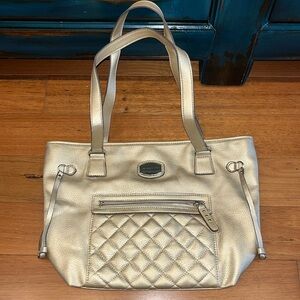 Gold Franco Sarto tote